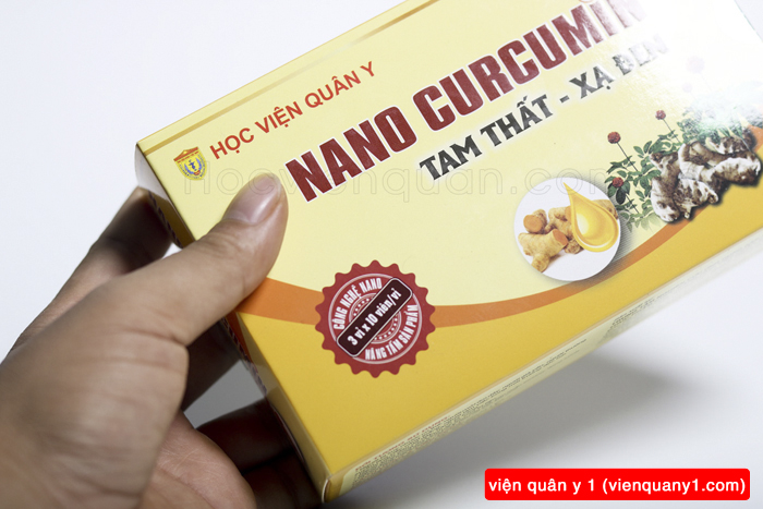 Viên uống Nano Curcumin Tam Thất Xạ Đen của HVQY